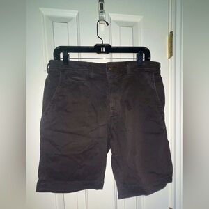 Black/Dark Grey AMERICAN EAGLE Cargo Shorts - MENS SIZE: 31